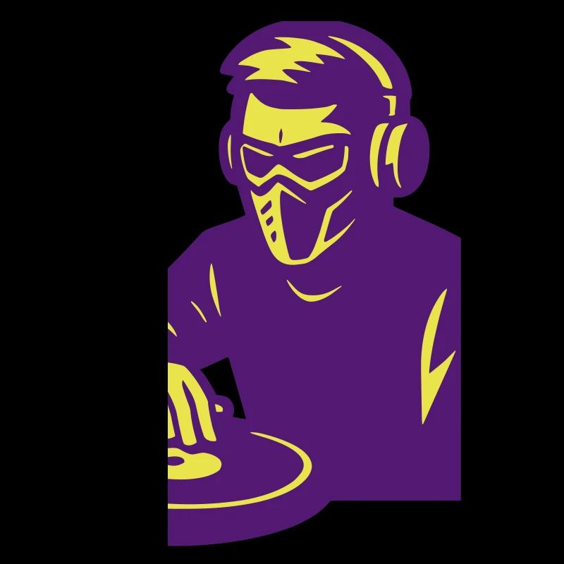 Futuristischer DJ