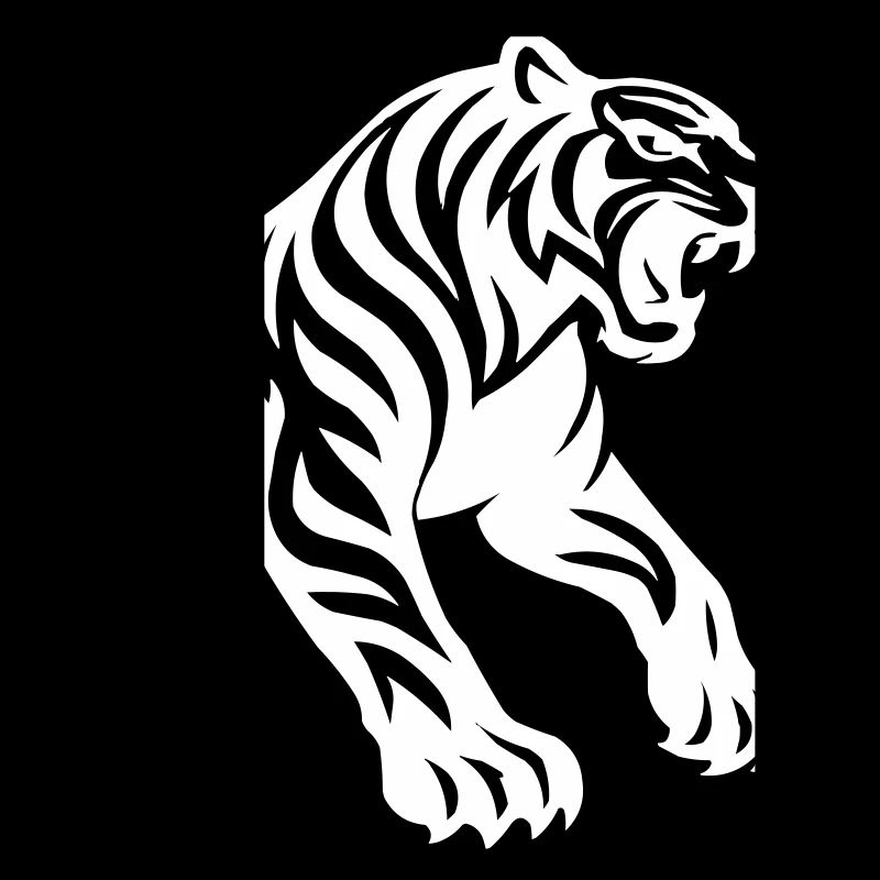 Tiger Silhouette