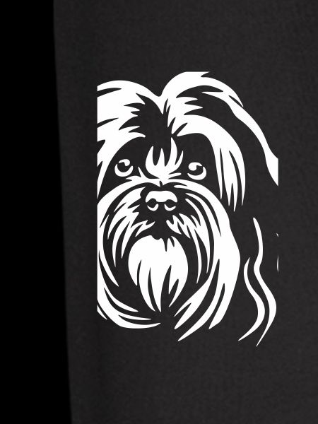 Havanese Head "Black Edition"