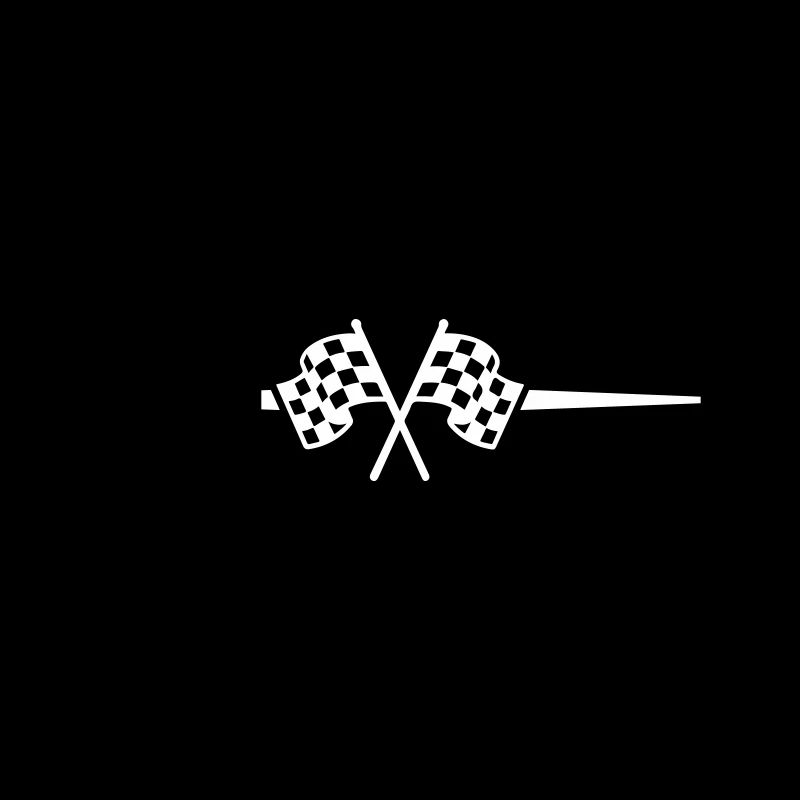 Icône de course de drapeau de course
