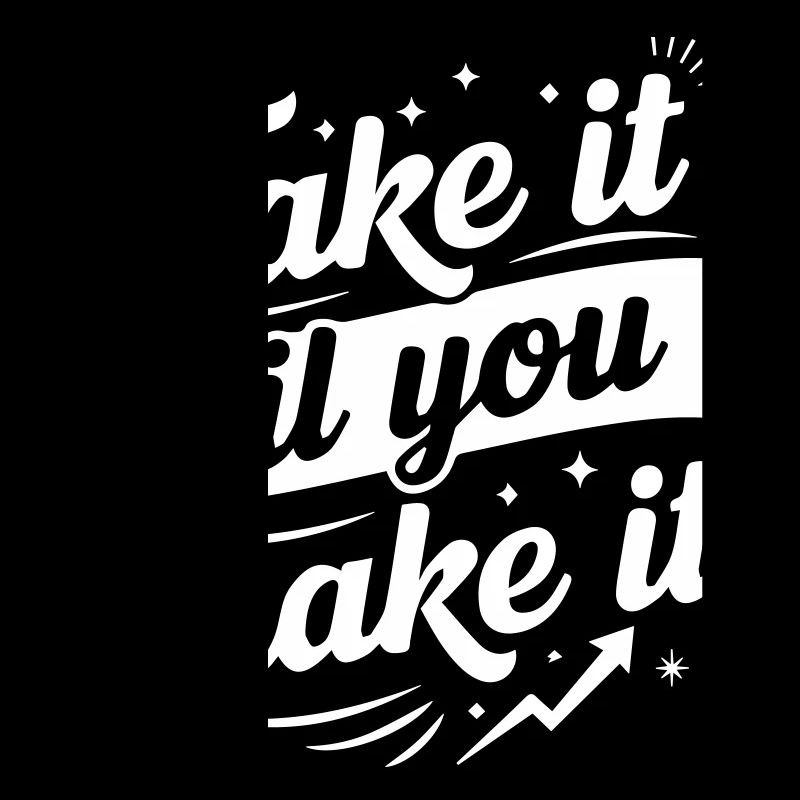 Fake It Till You Make It – Kräftiges Retro-Weiß