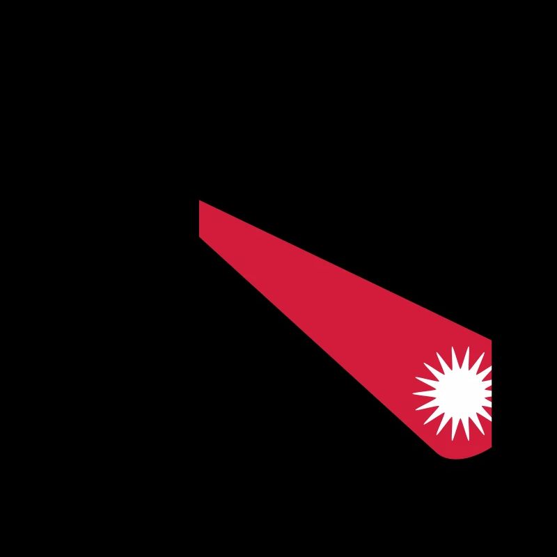 Leuchtturm mit Lichtschein