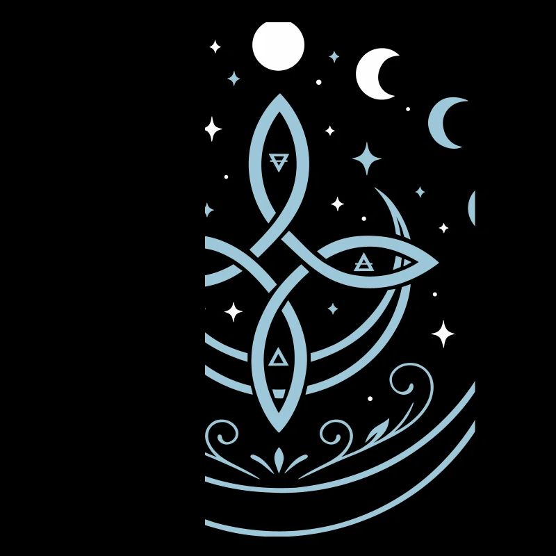 Mondphasen & Elemente - Spirituelles Symbol