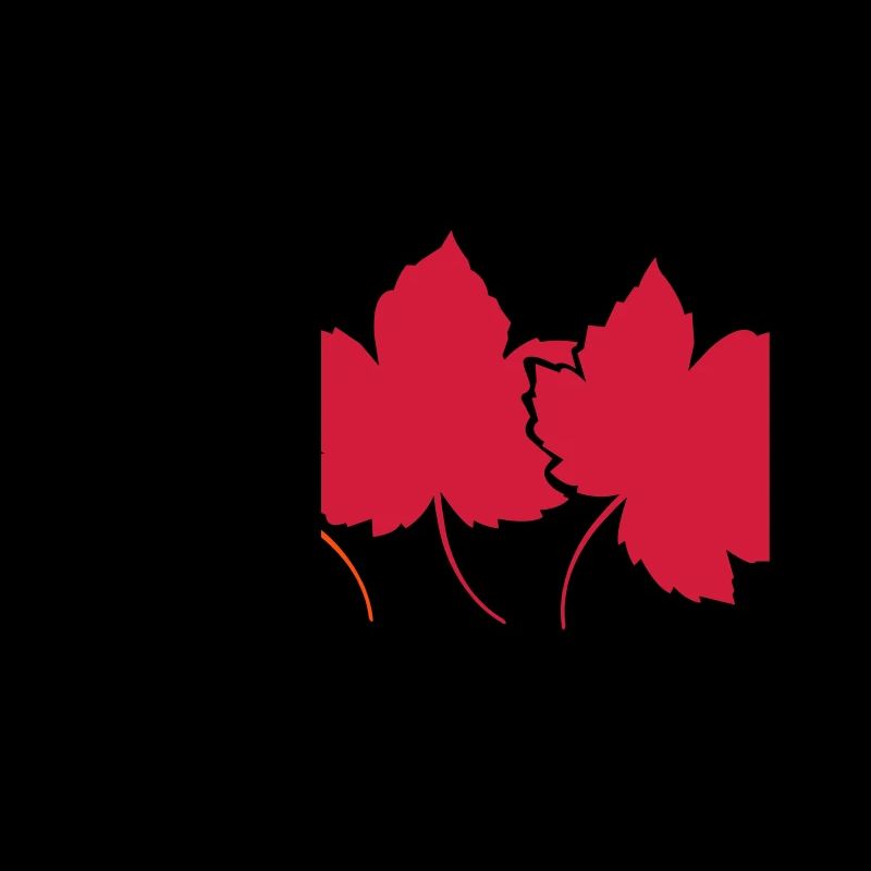 Autumnal Maple Leaves Gradient