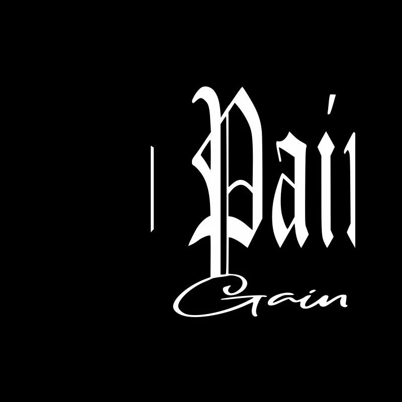 pas de douleur sans tatouage de gain