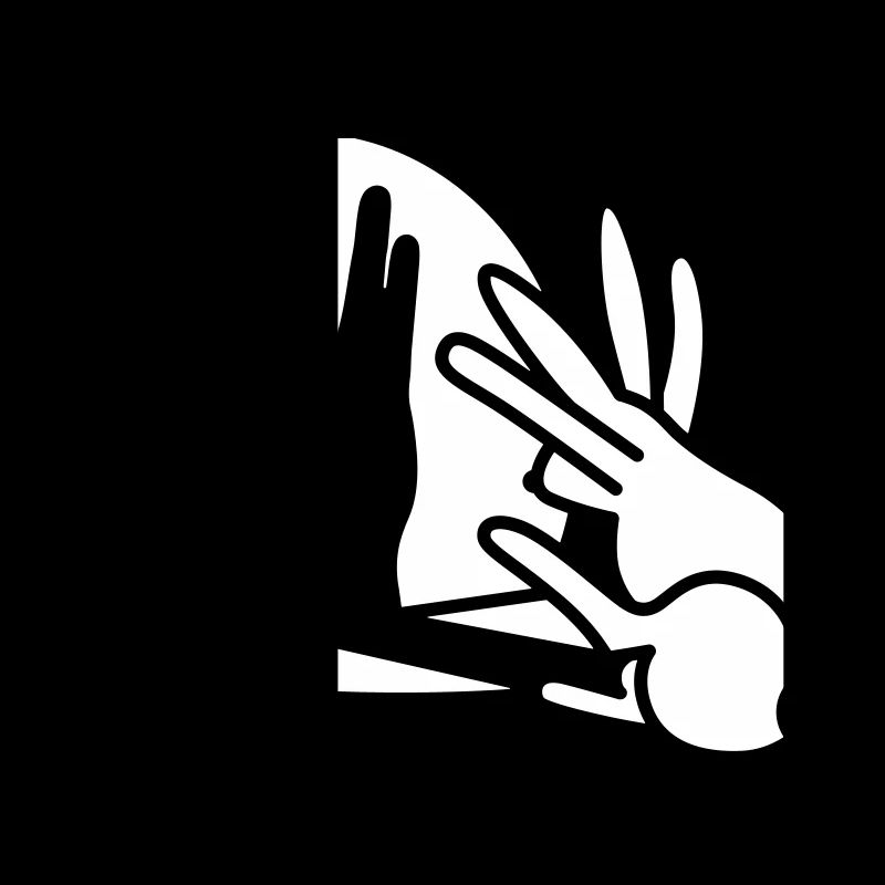 Rabbit Shadow Hand Volcanic Greeting trekkie