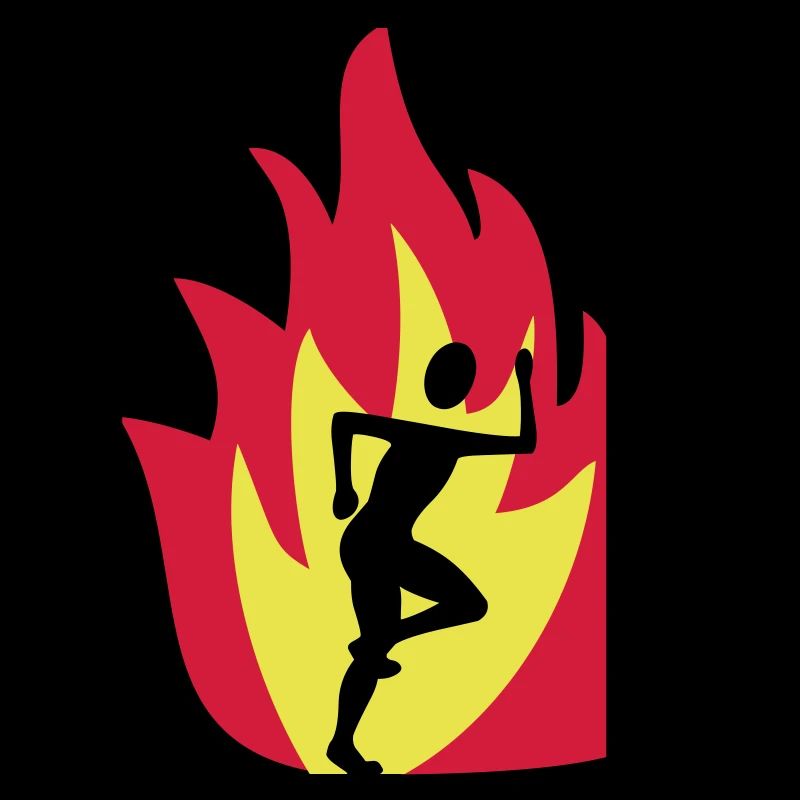 Runner flame
