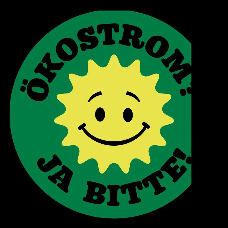 ökostrom ja bitte, atomkraft nein danke, bio öko