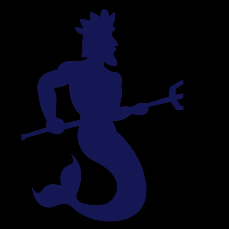 Le Roi de l’Eau avec le Trident