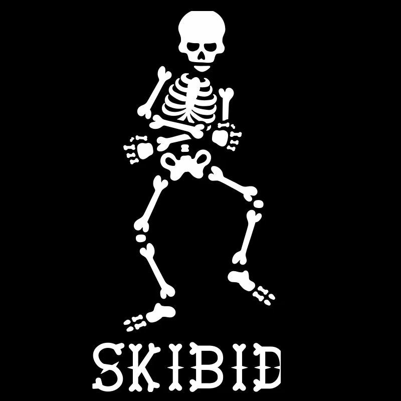 #SkibidiChallenge Skibidi dancing skeleton meme