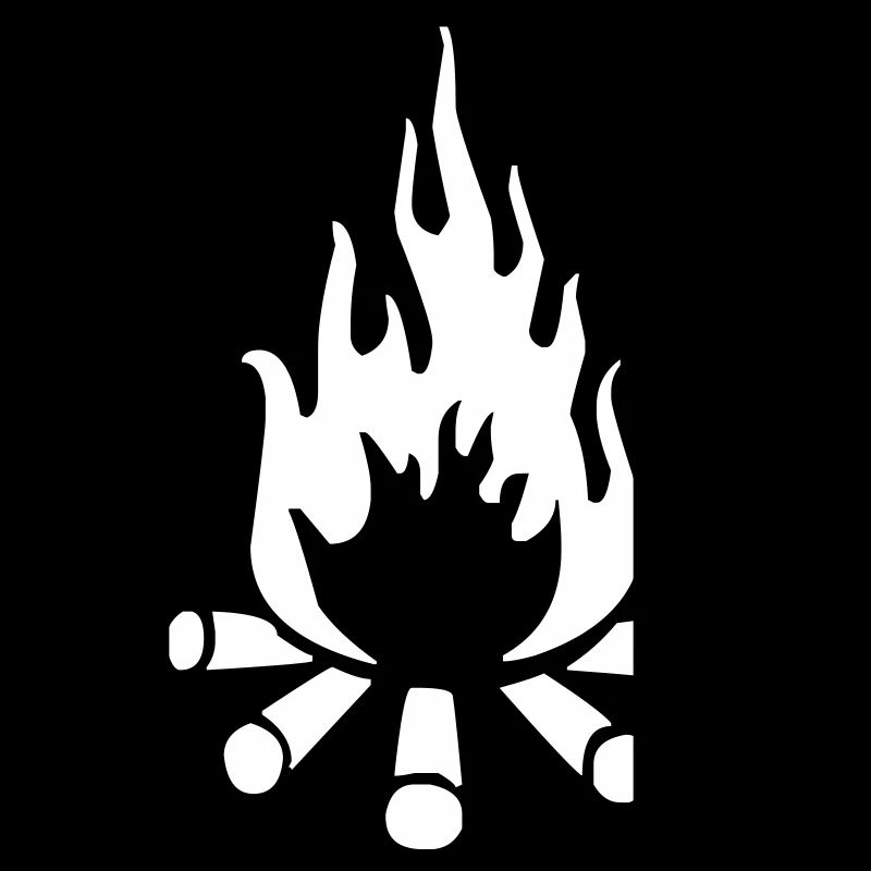 Fire campfire tents scouts