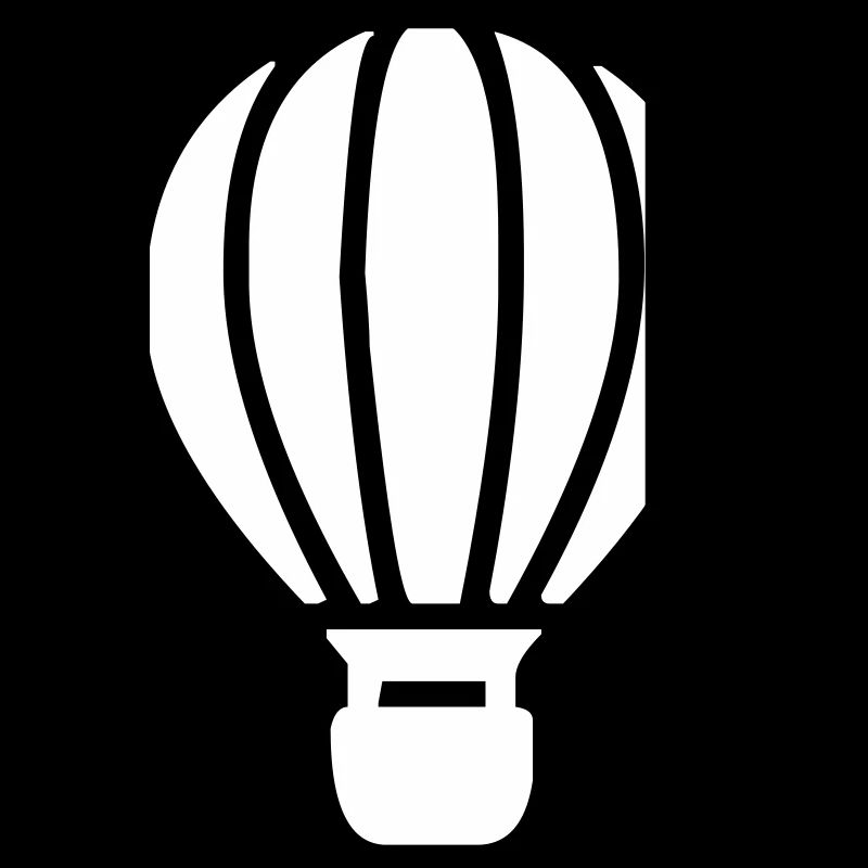 Ein Heißluftballon