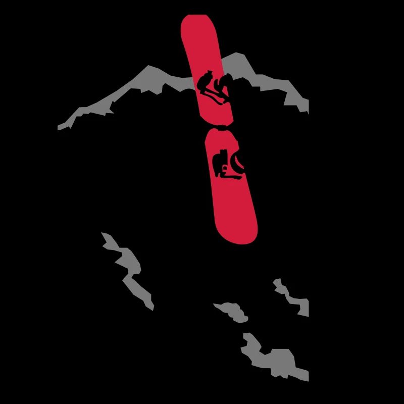de snowboard freeride