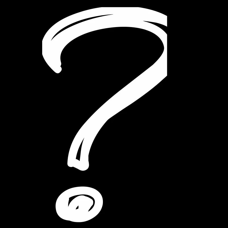Un point d'interrogation