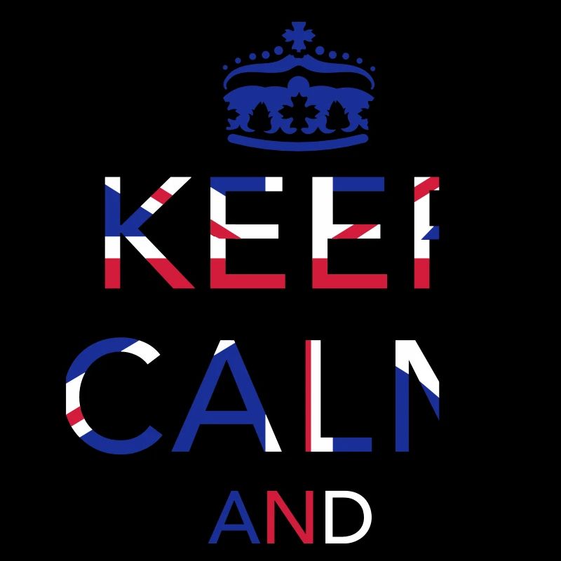 Keep calm... Union Jack