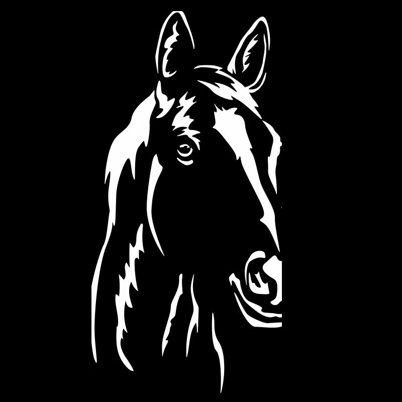 Pferd Kopf "Black Edition"