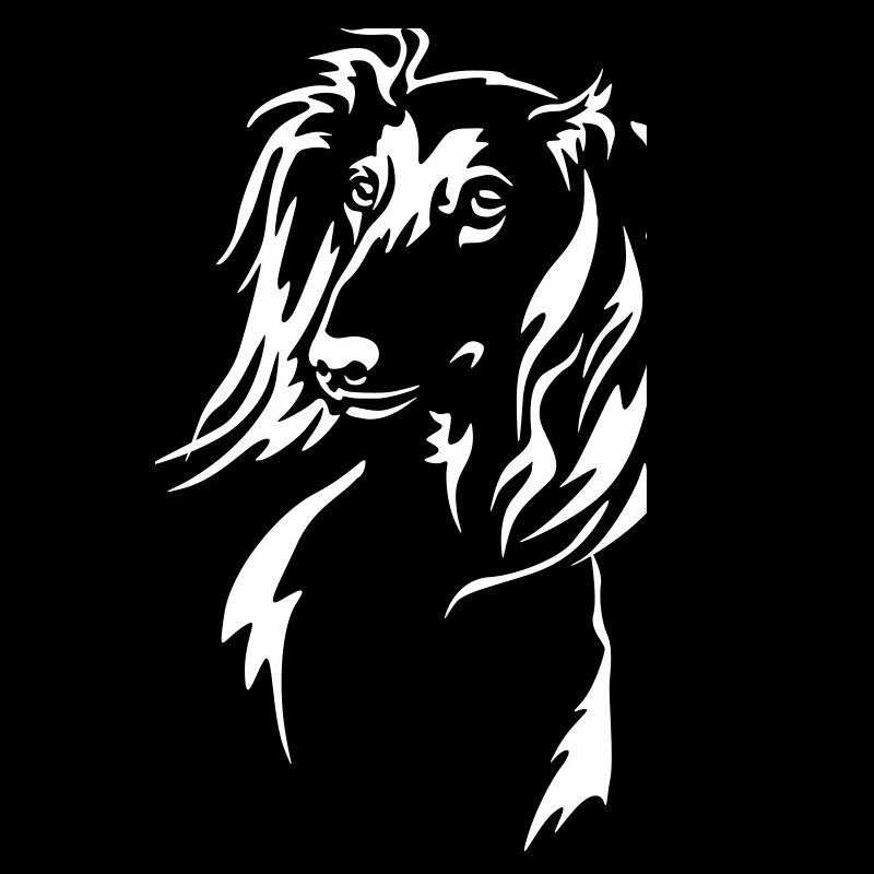 Saluki Head "Black Edition"