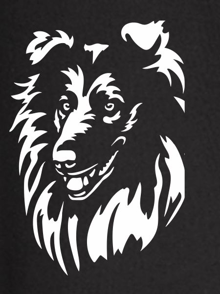 Collie Head "Black Edition"