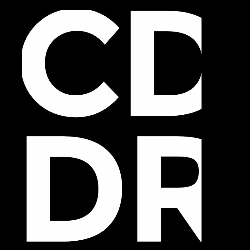 Codedoor.org e.V. CDDR Schrift Logo Modern