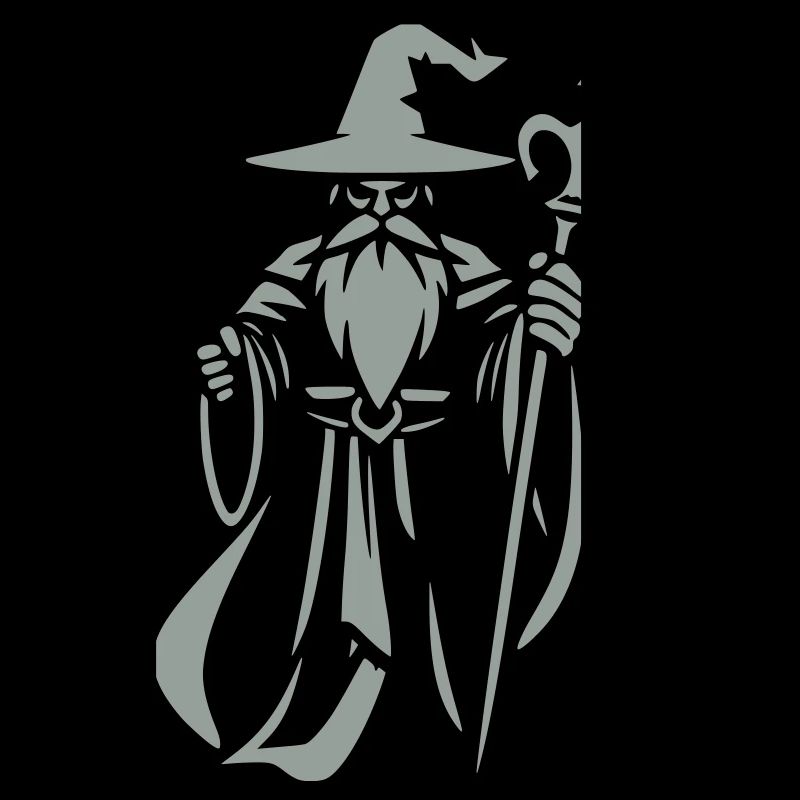 Arcane Wizard with Staff