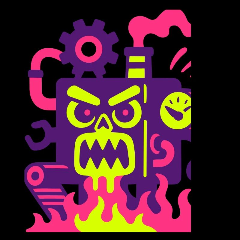 Monster Machine on Fire