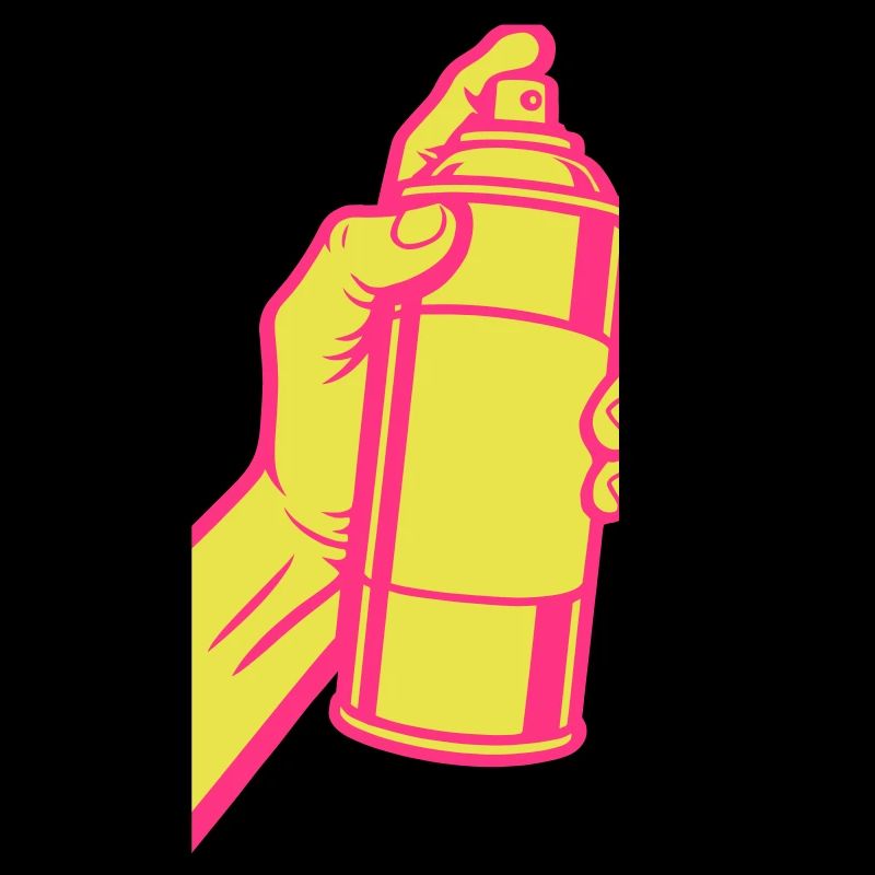 Graffiti Spraydose Pop-Art