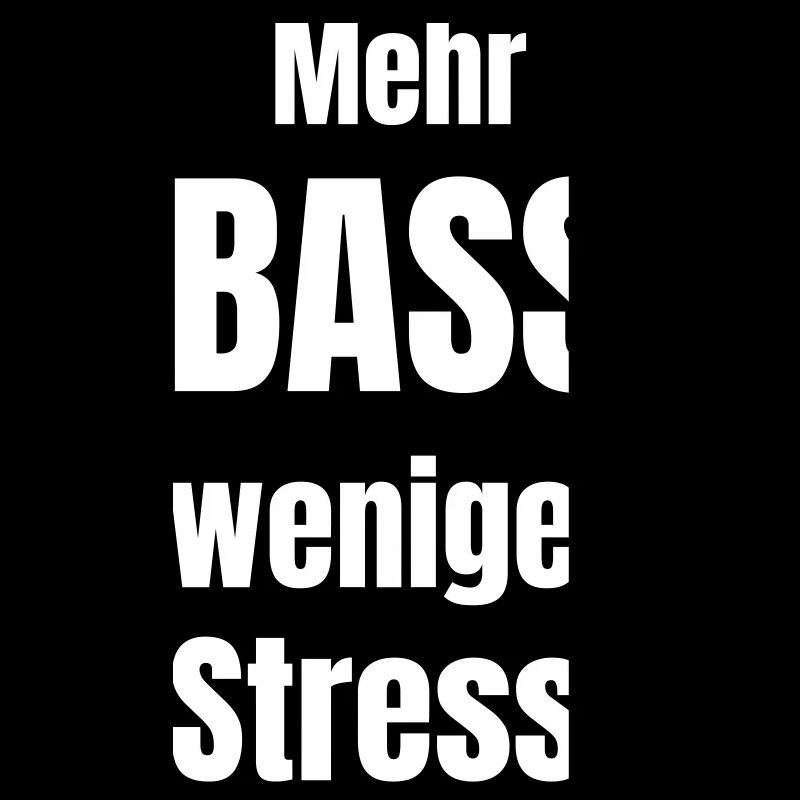 Plus de basses, moins de stress.