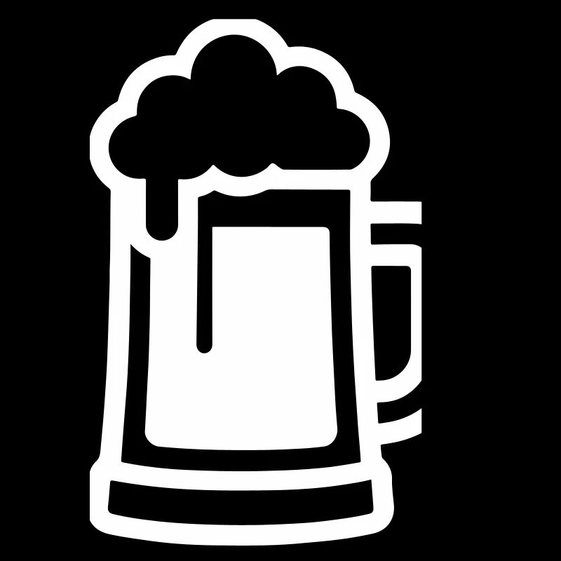 Bierglas Symbol Bier