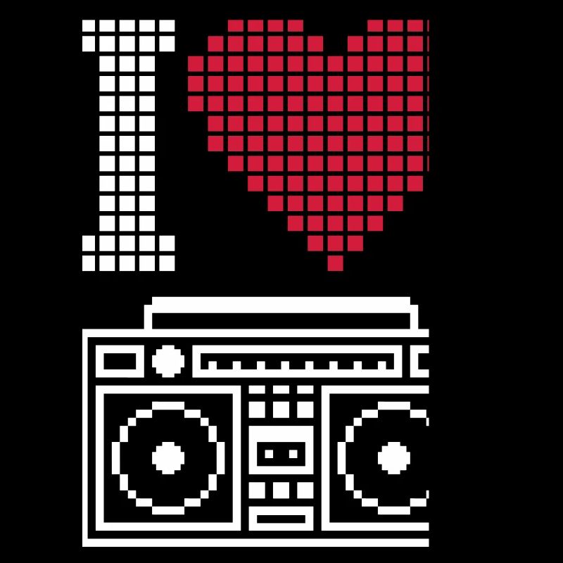 I Love Ghettoblaster – 80s Old School Music