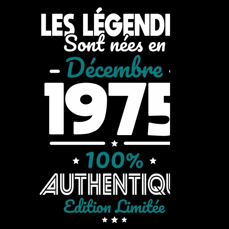 50th Anniversary - Legends born December 1975