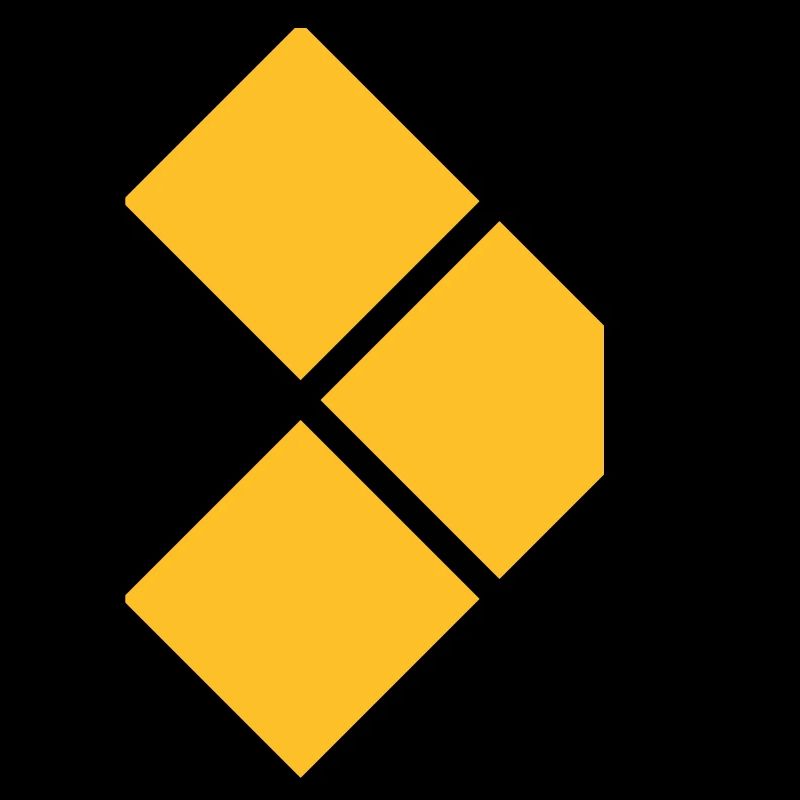 Geometric Yellow Diamond Grid