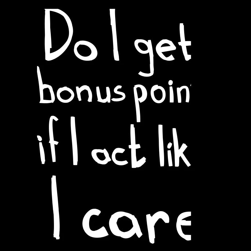 Do I care? – cool statement for individualists