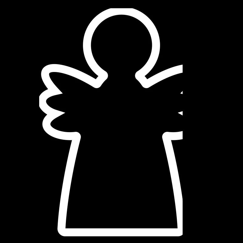 Silhouette d’ange