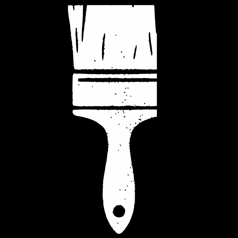 Painter Brush Craft Grunge Vector