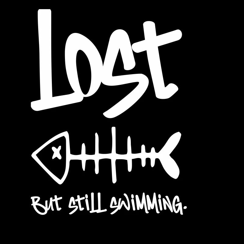 LOST – But still swimming | Herringbone Design