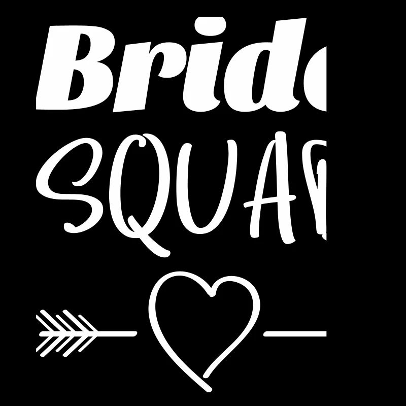 Bridal Squad Heart Arrow