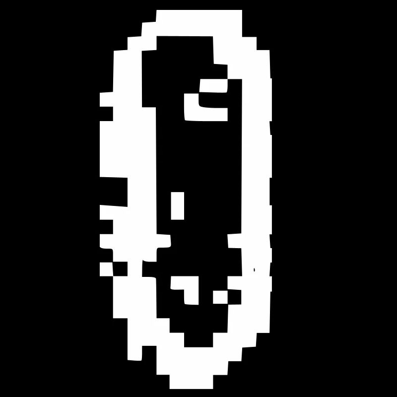 Germe de pixel art bactérien