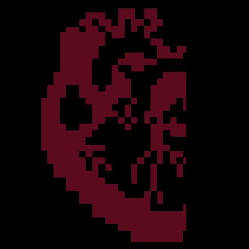 Anatomie du Pixel du Cœur Noir