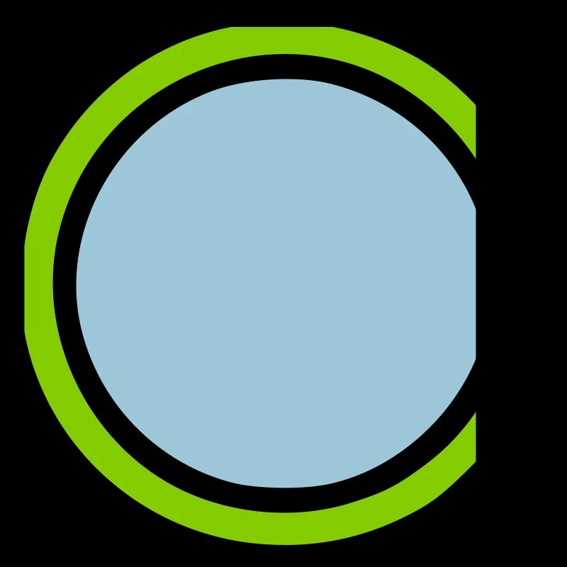 Emblème de cadre circulaire coloré