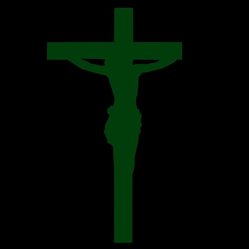 Jésus silhouette de croix