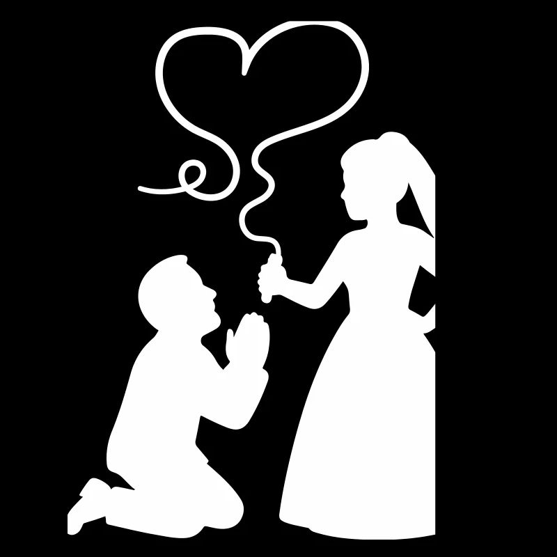 Brautpaar Ehepaar Hochzeit