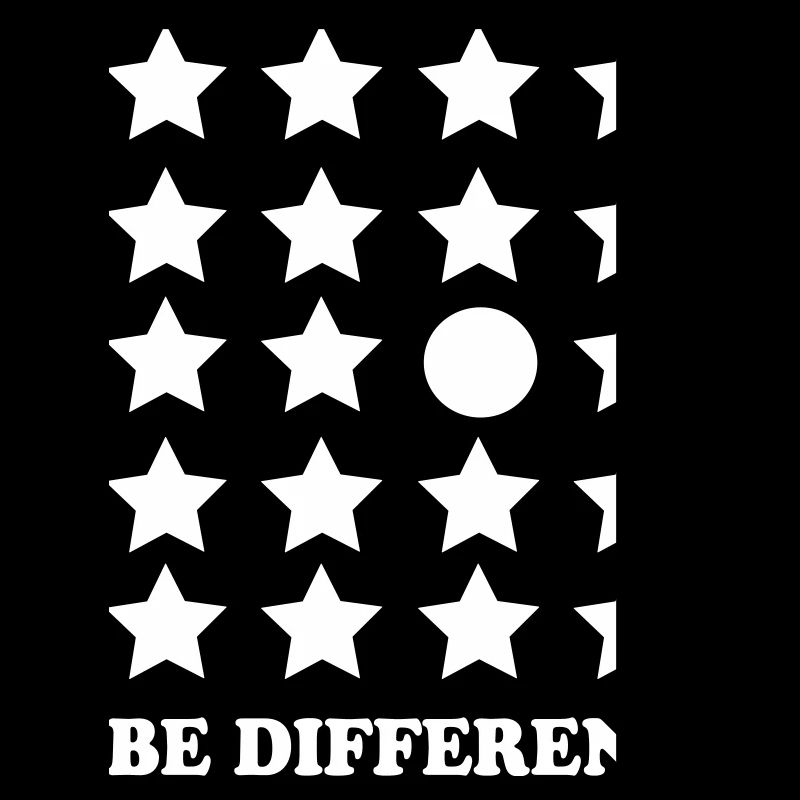 Be Different Star Grid Circle
