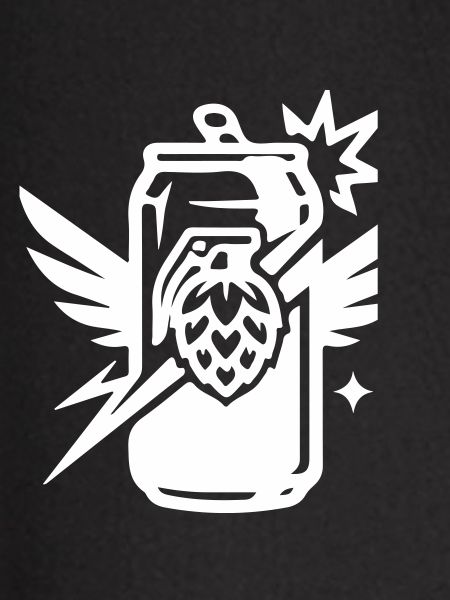 Beer Can Hops Can Beer