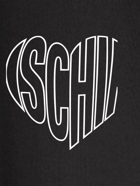 Ischia lettering heart shape