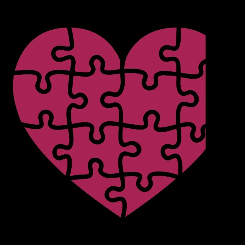 puzzle herz