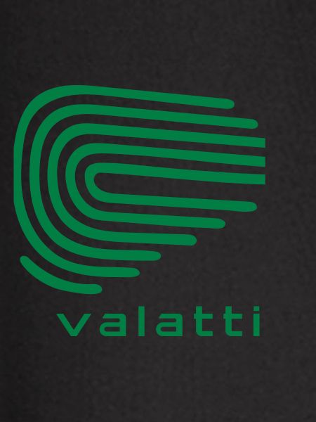 Valatti Green Wave Line Abstract