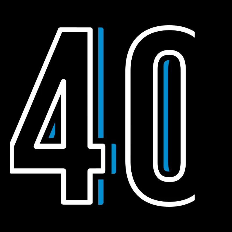 Nummer 40 - Vierzig