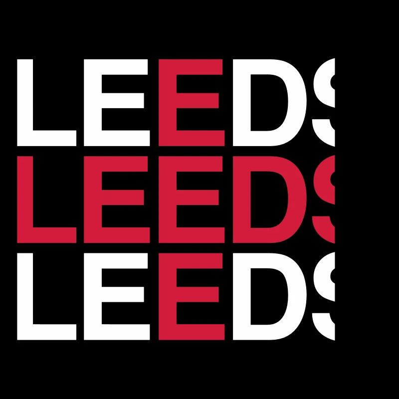 Drapeau de l’Union Jack de l’Angleterre de LEEDS
