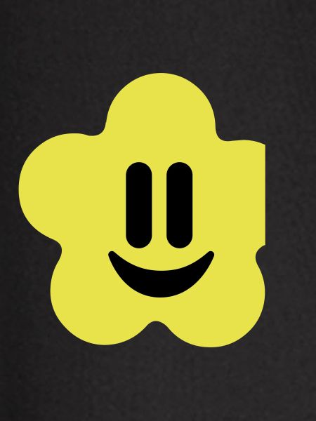 flower power smiley