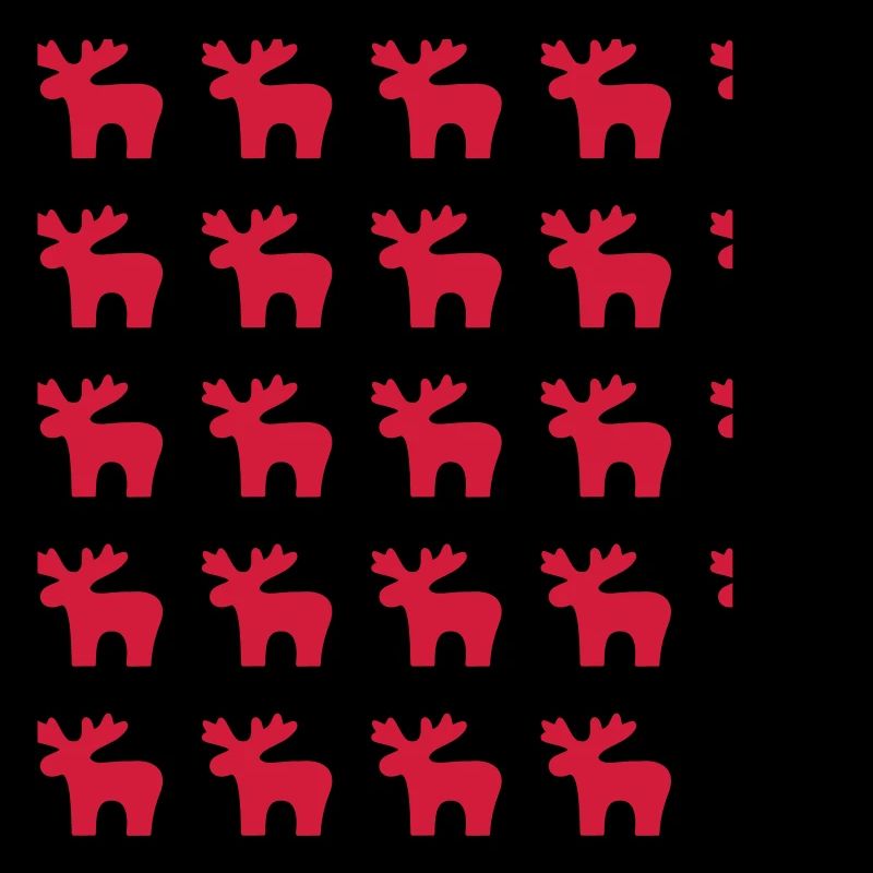 Moose Moose Pattern I Noël